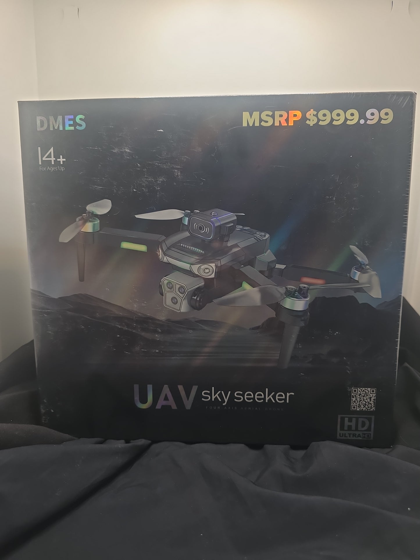 UAV Sky Seeker 2.4G Intelligent Aerial Drone – HD Camera, Obstacle Avoidance, 360° Flip