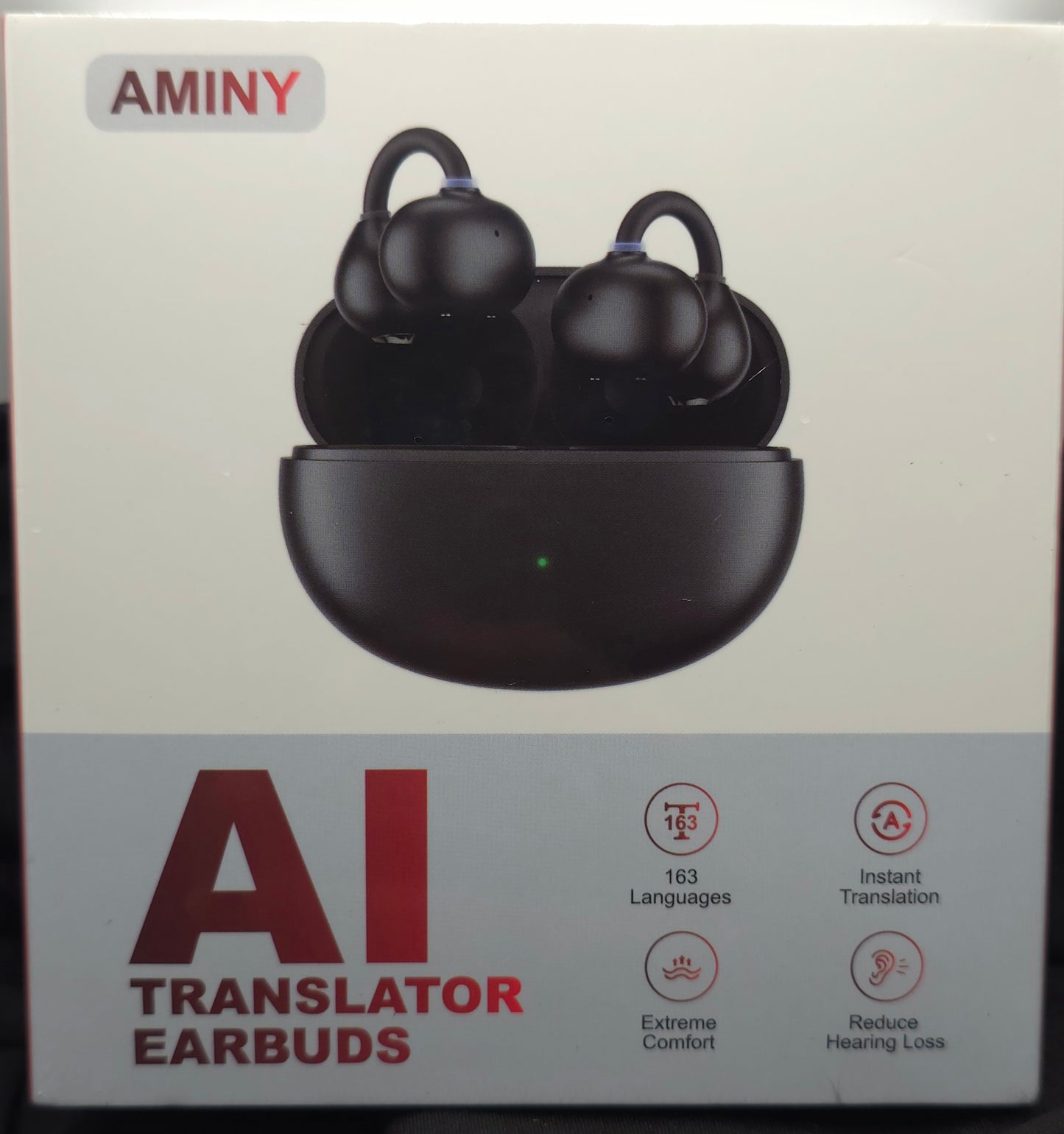 AI Translator Earbuds Wireless 163 Languages Instant Translation