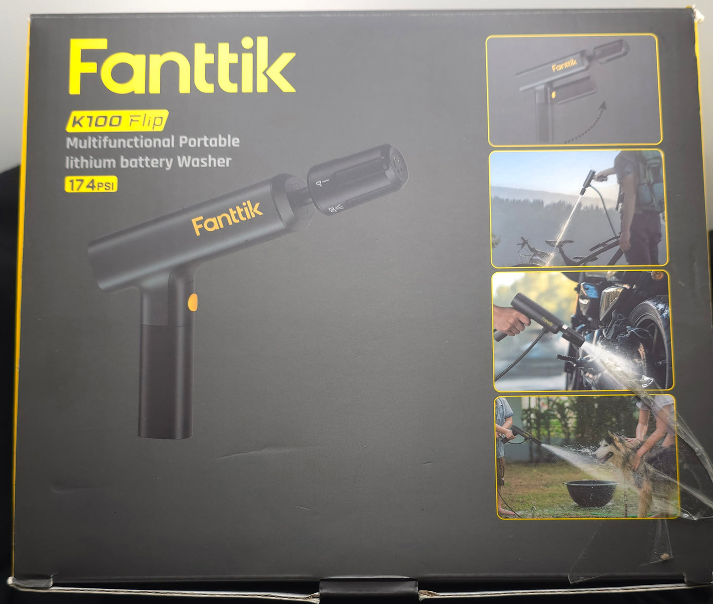Fanttik K100 Flip Multifunction Portable Battery Washer