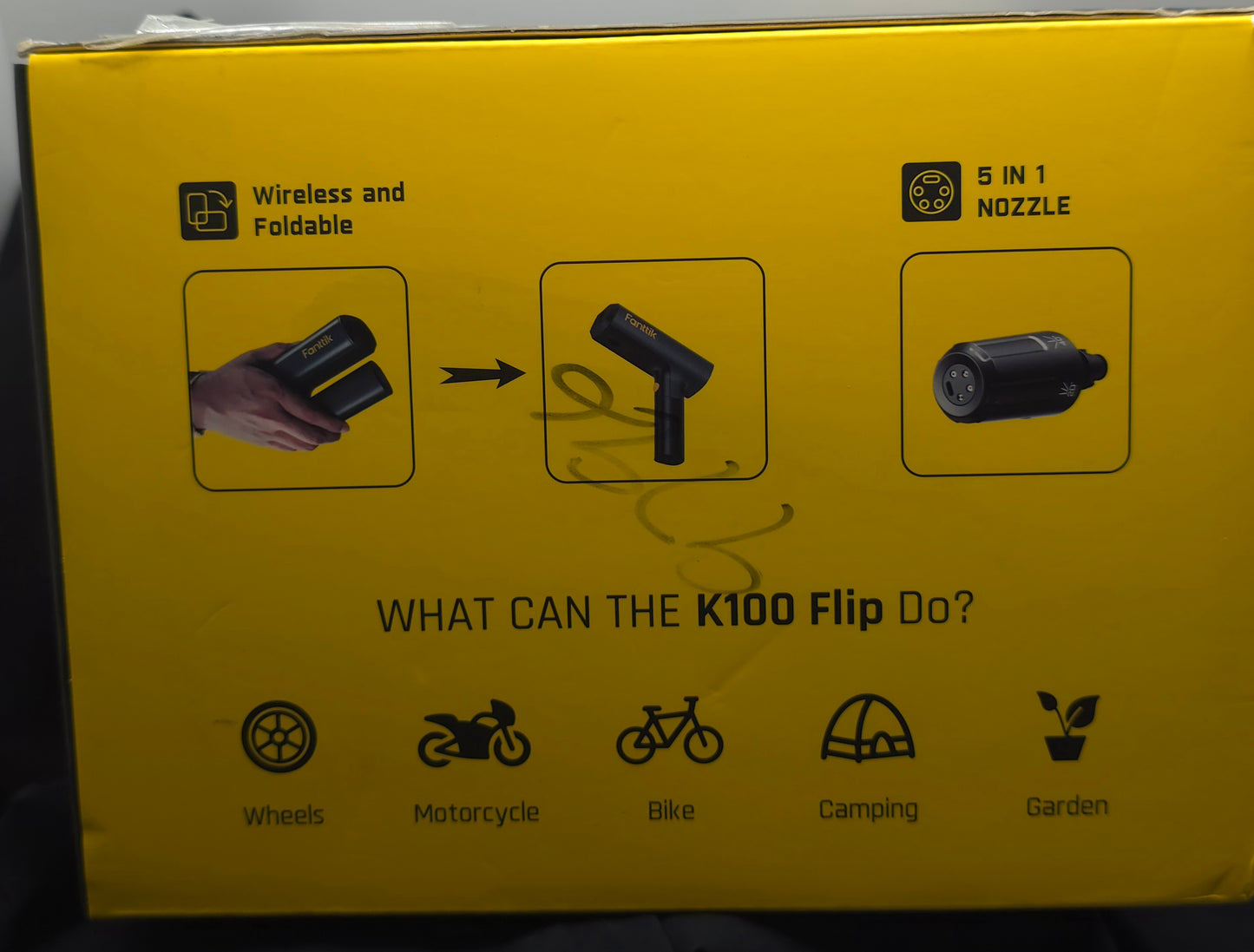 Fanttik K100 Flip Multifunction Portable Battery Washer