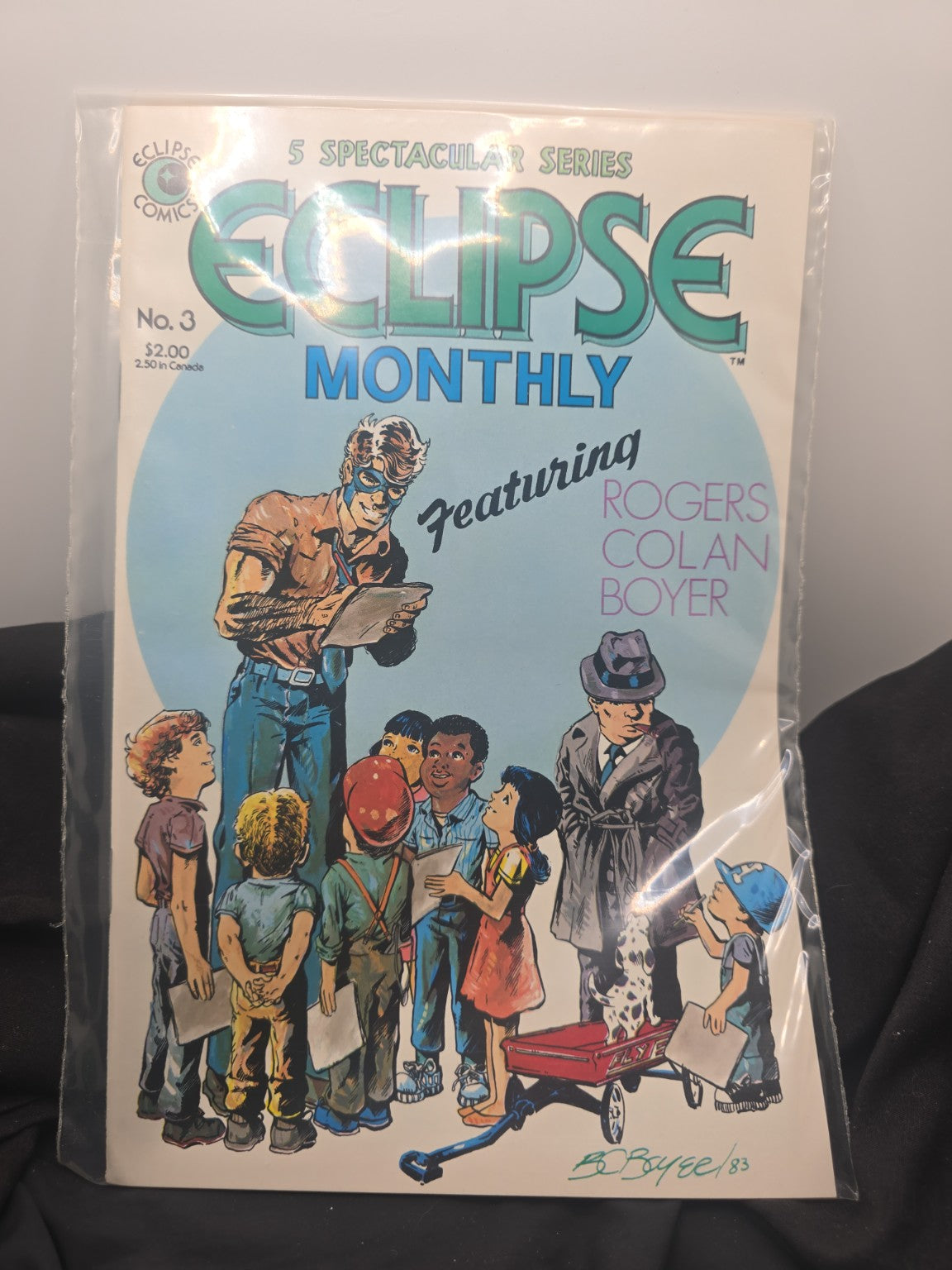 Vintage Eclipse Monthly Comic Lot (9 Issues) – Eclipse Comics 1983-1984