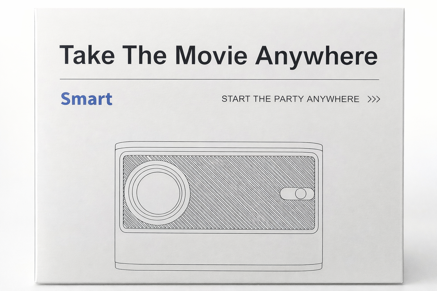 4K Smart Portable Projector