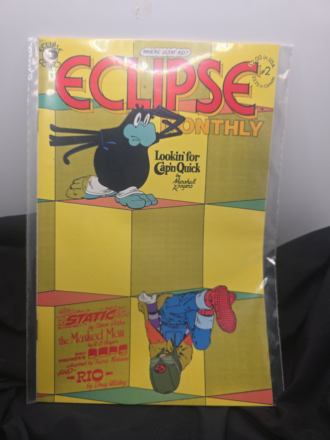 Vintage Eclipse Monthly Comic Lot (9 Issues) – Eclipse Comics 1983-1984