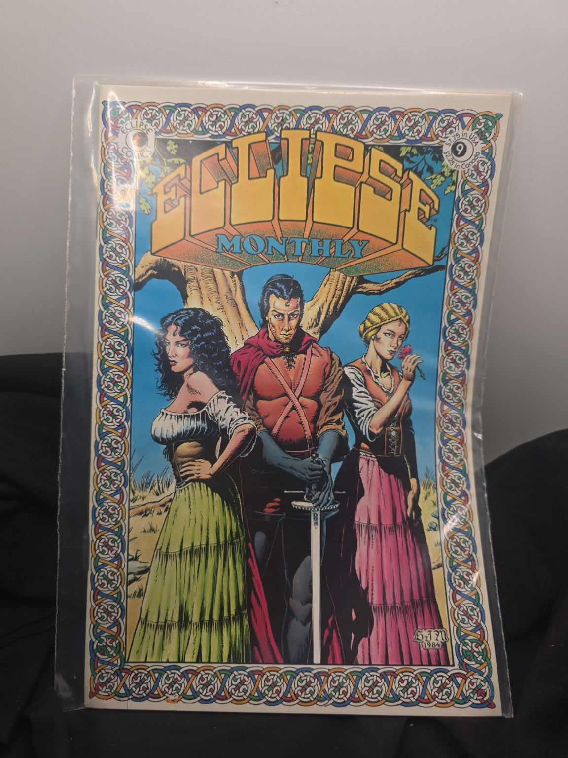 Vintage Eclipse Monthly Comic Lot (9 Issues) – Eclipse Comics 1983-1984