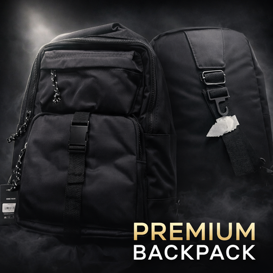 No Boundaries Black Utility Backpack