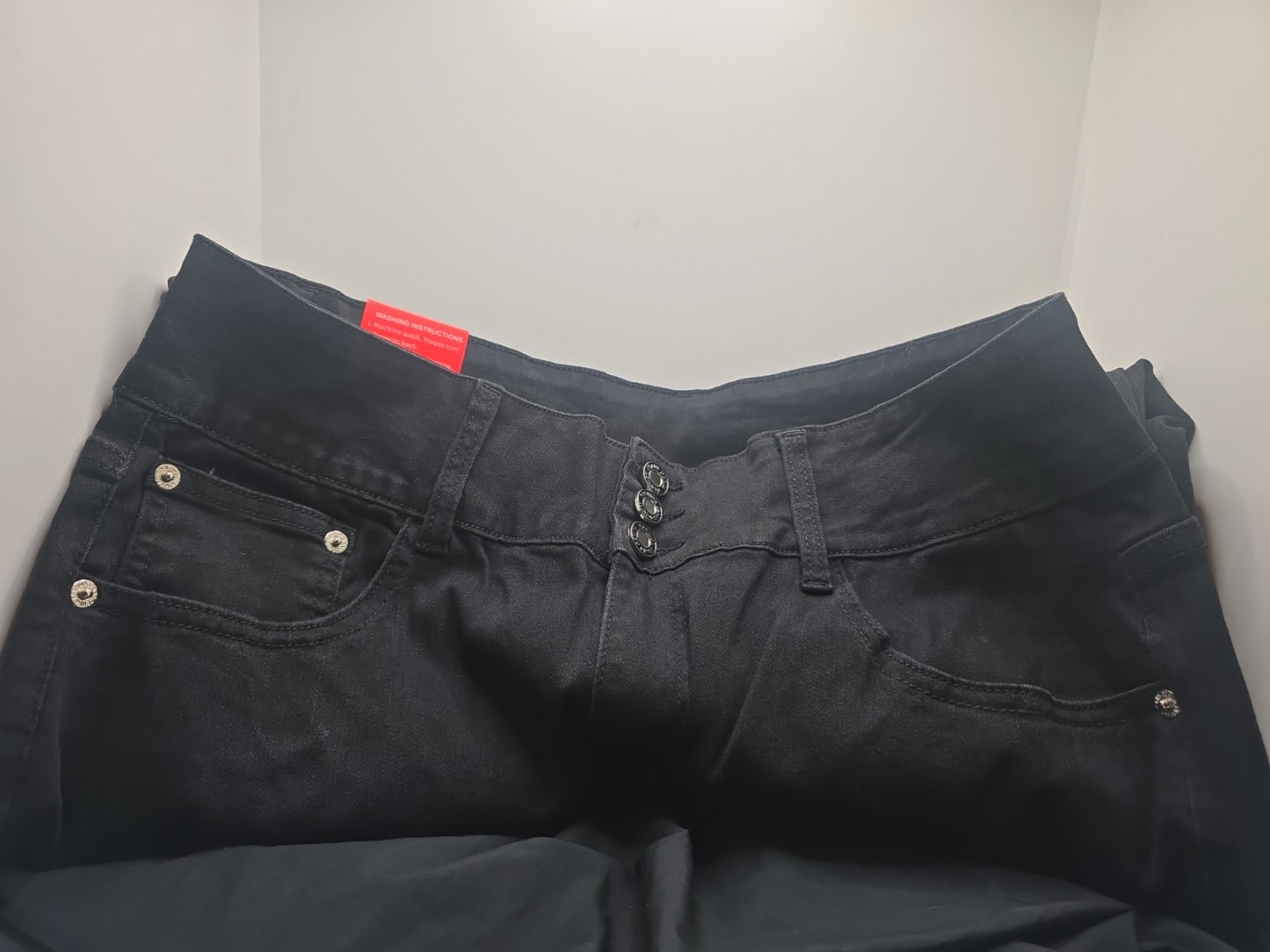 "Skirt BL" Women’s Black Jeans Size 16