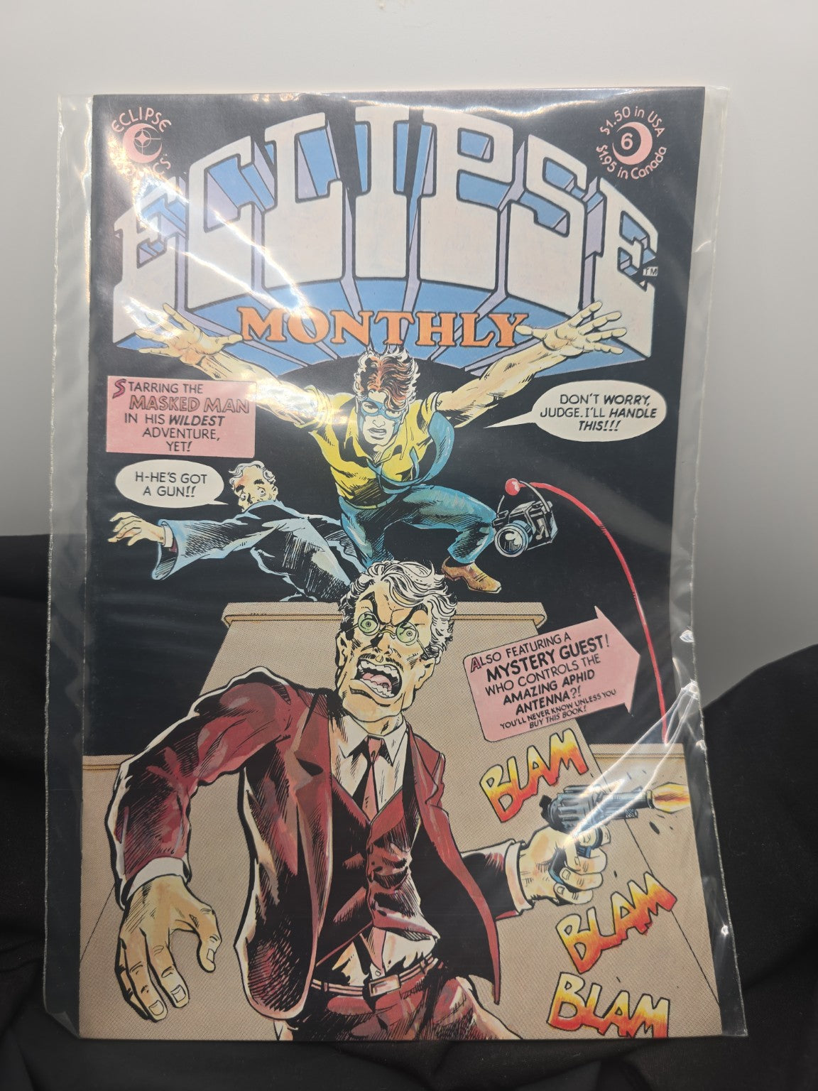 Vintage Eclipse Monthly Comic Lot (9 Issues) – Eclipse Comics 1983-1984