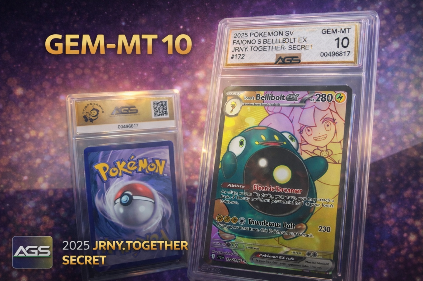 2025 Pokémon SV Iono’s Bellibolt EX #172/159