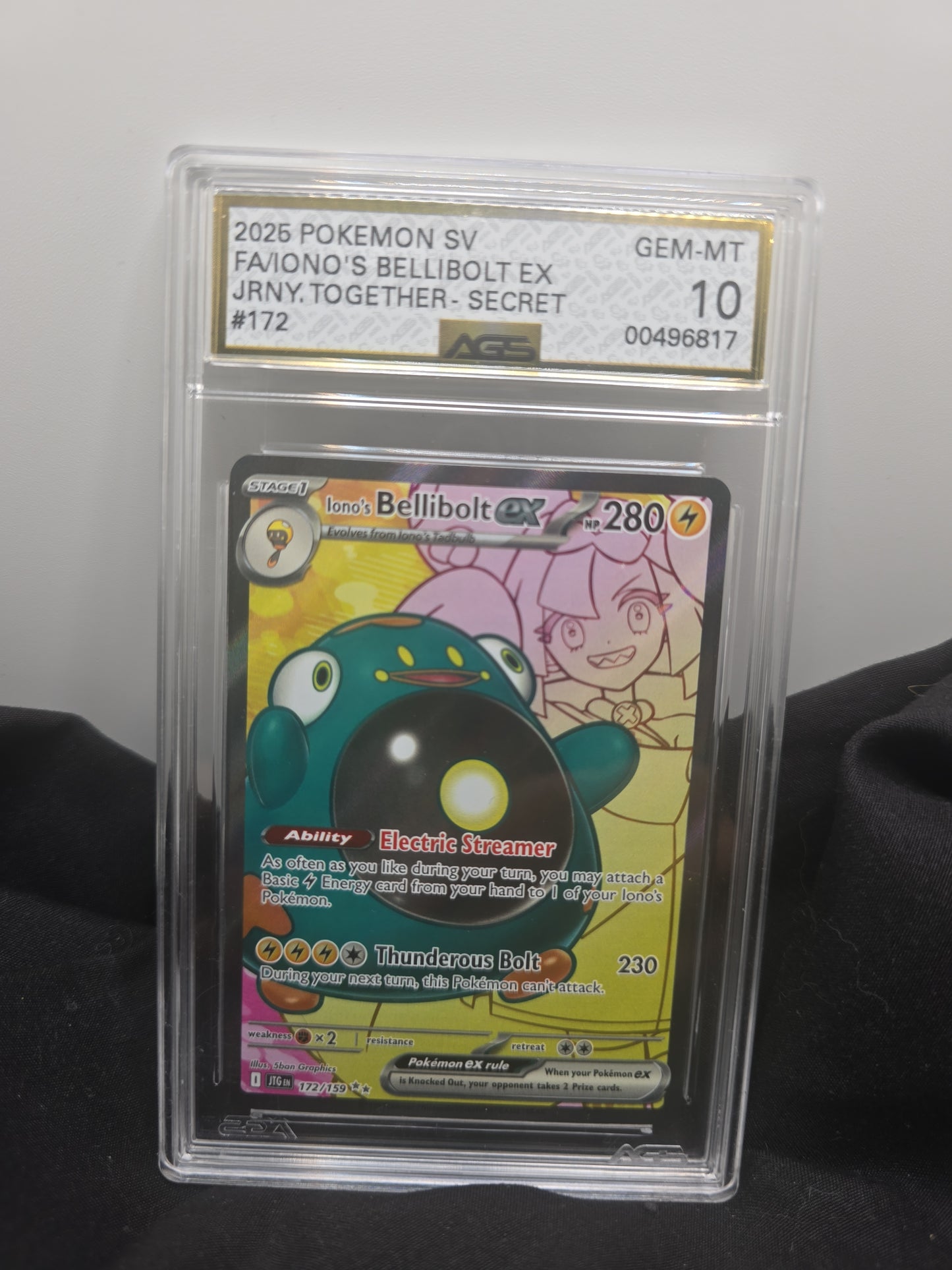 2025 Pokémon SV Iono’s Bellibolt EX #172/159